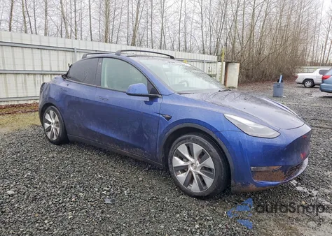 2023 Tesla Model Y from USA, damaged, VIN 7SAYGAEE4PF741100